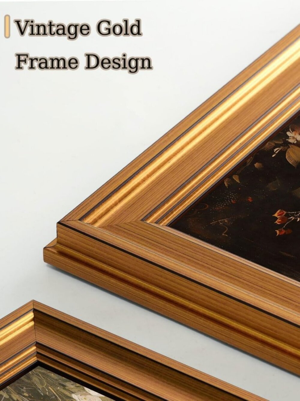 Vintage Lemons Still Life Canvas Print | Gold Framed Farmhouse Wall Art Decor - Picture 5 of 8